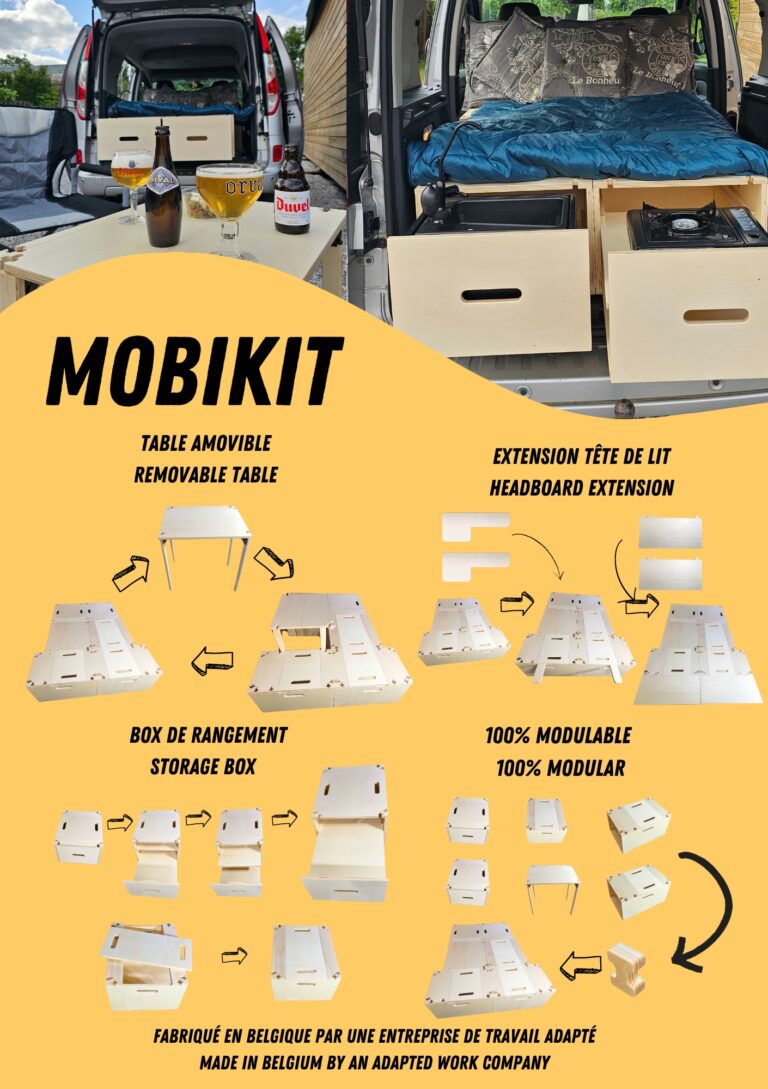 kit meuble van aménagé